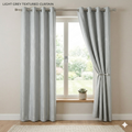 2 Pieces Velvet Eyelet Curtains