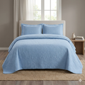 Diamond Luxury Bed Spread (100% Egyptian Style) - 3 Pieces of Bed Spread Set (Fit for Double & King Sizes)