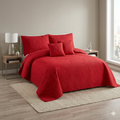 Diamond Luxury Bed Spread (100% Egyptian Style) - 3 Pieces of Bed Spread Set (Fit for Double & King Sizes)