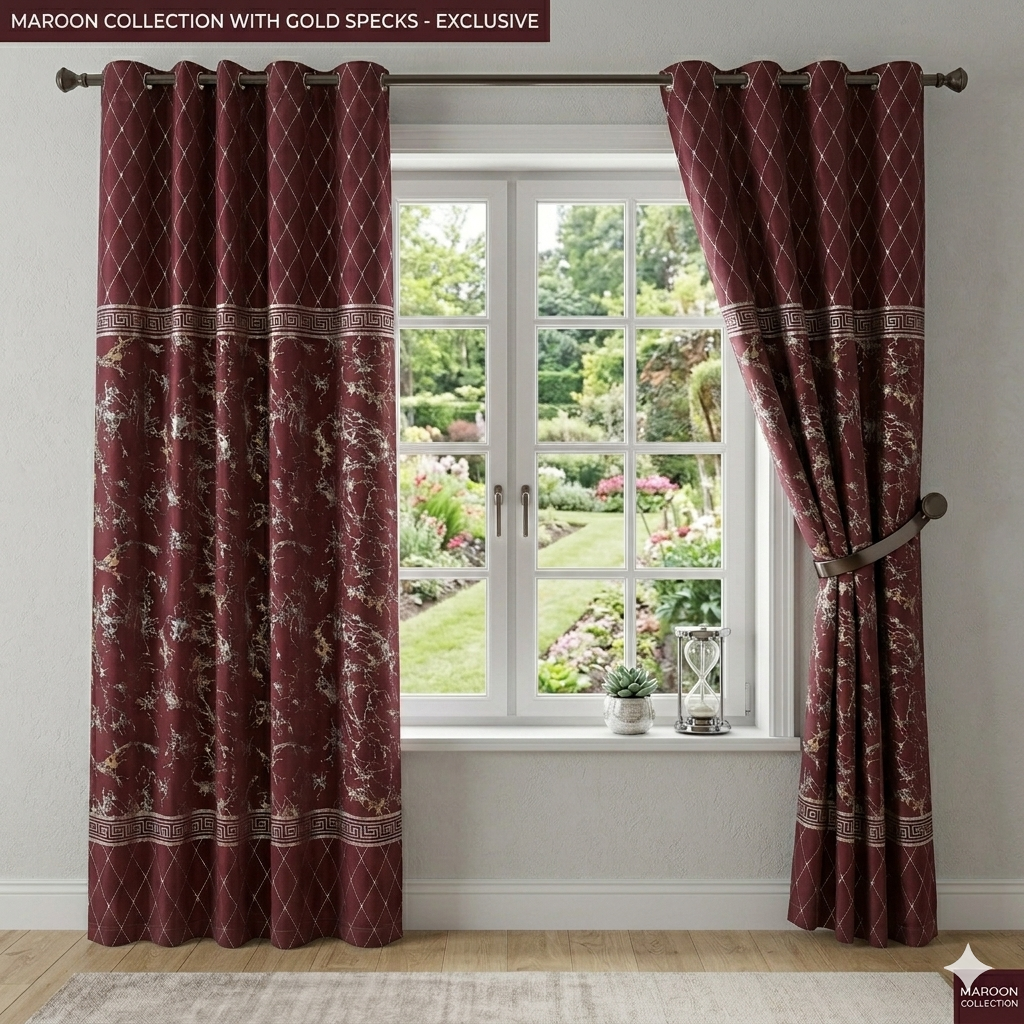 2 Pieces Premium splendid velvet curtain Panels